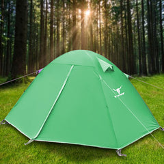 2 Person Man UV Protect Outdoor Ultra Lightweight Cycling Camping Waterproof Tent - green
