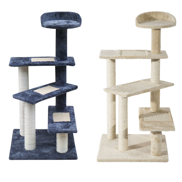 100cm Cat Tree Scratching Post Scratcher Pole Toy House Furniture Tower Condo