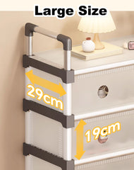 Portable Shoe Rack Stackable Cabinet Organiser Footwear Storage Dustproof Cover Wardrobe