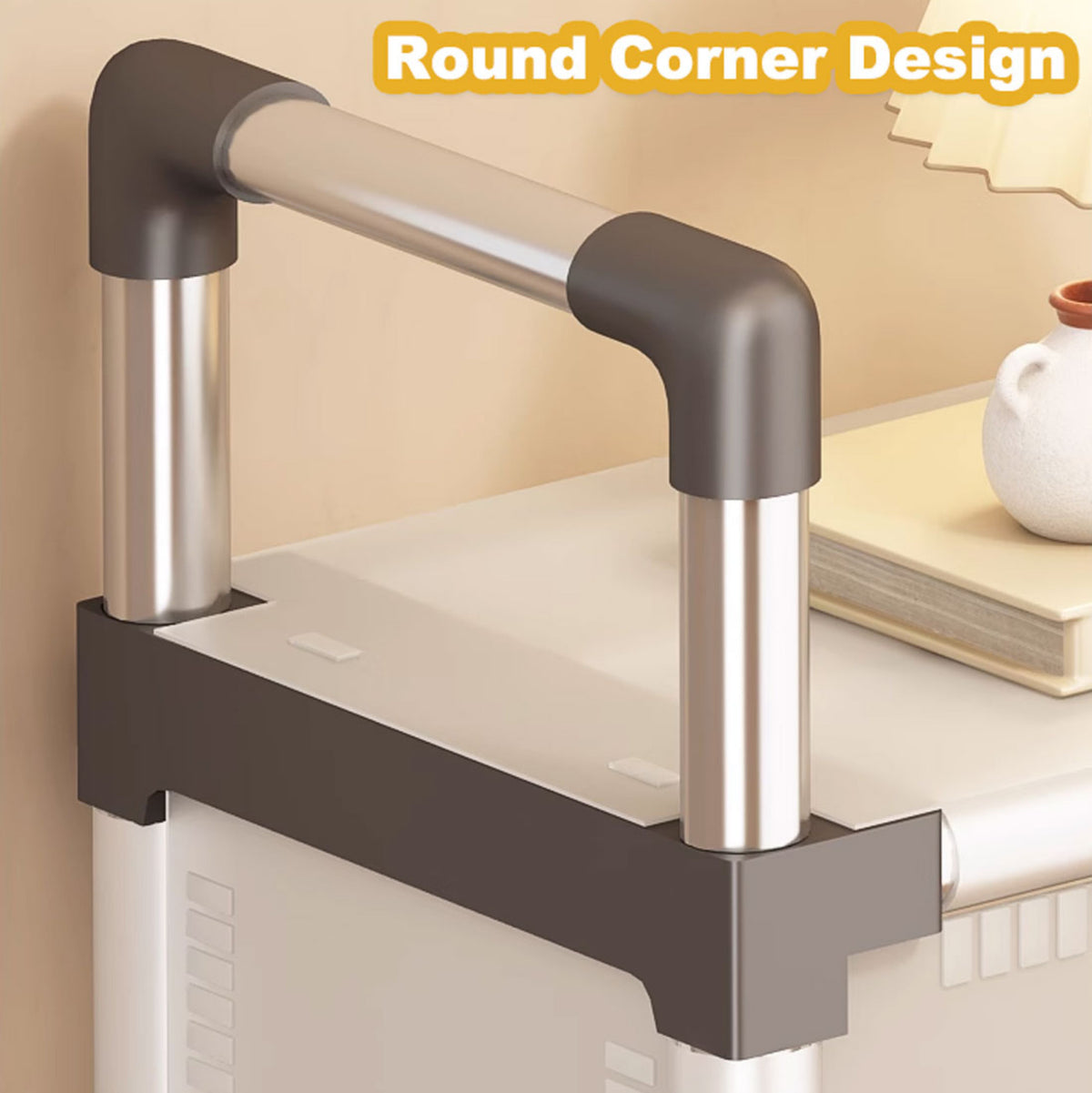 Portable Shoe Rack Stackable Cabinet Organiser Footwear Storage Dustproof Cover Wardrobe White