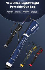 Lightweight Portable Golf Cart Gun Bag Club Carry Organizer Travel Case Storage Red