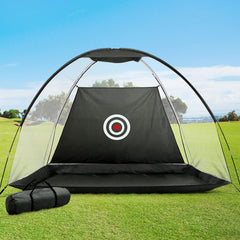 Portable Golf Practice Net Hitting Driving Chipping Target Training Aid Mat