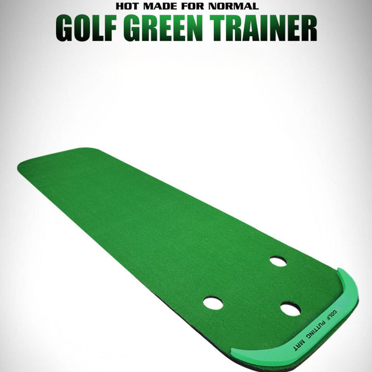 3M Golf Putting Mat Practice Training Indoor Outdoor Portable Slope Balls Artifical Grass Surface