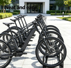 Bike Stand Rack 1-6 Storage Bicycle Parking Cycling Floor Holder Portable Garage