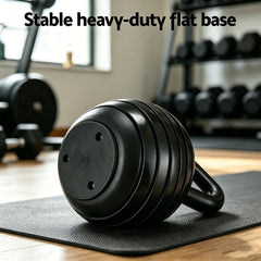 18kg Adjustable Kettlebell Set Portable Kettle Bell Weight Lifting Dumbbells