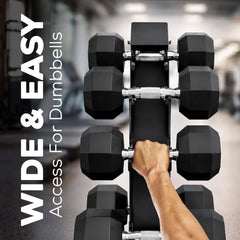 Dumbbells Rack Weight Dumbbell Stand Storage Racking Home Gym Equipment Fitness