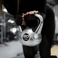 20KG Kettlebell Set Weight Lifting Bench Dumbbells Kettle Bell Kettlebells Gym Home Multicolor