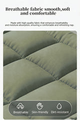 Folding Foldable Portable Camping Bed Recliner Chair Beach Outdoor Stretcher Green