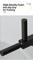 Multi Wall Mounted Adjustable Knee Raise Chin Pull Up Bar Dip Station Home Gym S