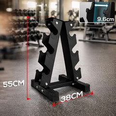 Dumbbells Rack Weight Dumbbell Stand Storage Racking Home Gym Equipment Fitness