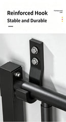 Multi Wall Mounted Adjustable Knee Raise Chin Pull Up Bar Dip Station Home Gym S