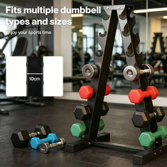 6 Pair Tier Dumbbells Rack Dumbbell Stand Storage Racking Home Gym Equipment