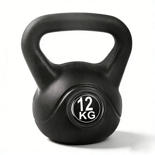 12KG Kettlebell Set Weight Lifting Bench Dumbbells Kettle Bell Kettlebells Gym Home