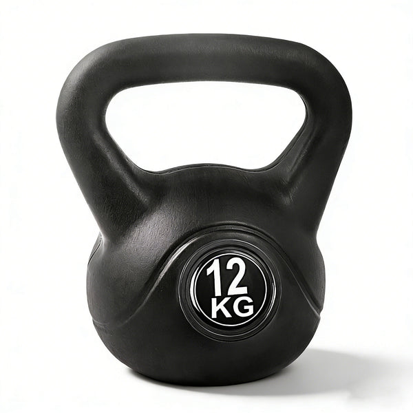 12KG Kettlebell Set Weight Lifting Bench Dumbbells Kettle Bell Kettlebells Gym Home