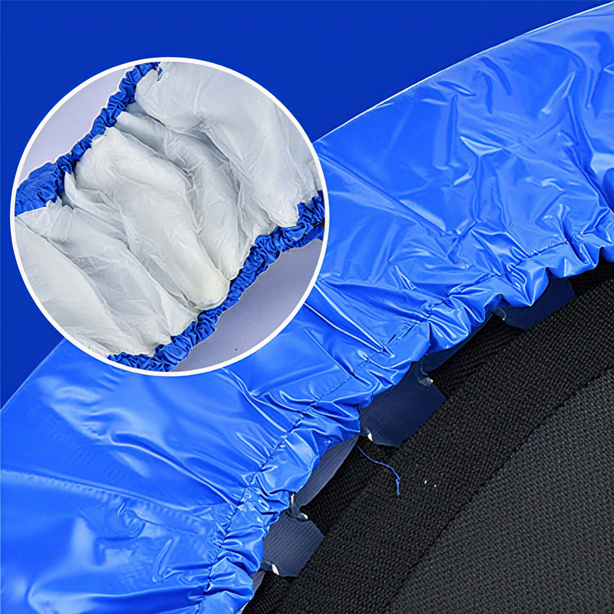 36" Mini Trampoline Jogger Rebounder Home Gym Workout Fitness Blue
