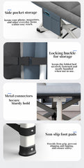 Folding Foldable Portable Camping Bed Recliner Chair Beach Outdoor Stretcher