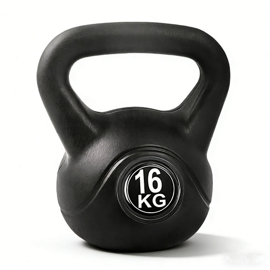 16KG Kettlebell Set Weight Lifting Bench Dumbbells Kettle Bell Kettlebells Gym Home