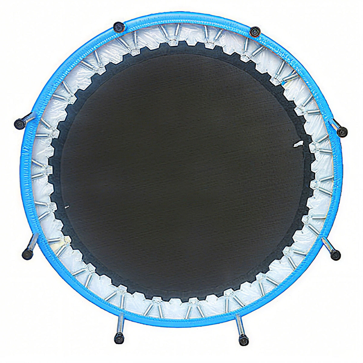 36" Mini Trampoline Jogger Rebounder Home Gym Workout Fitness Blue