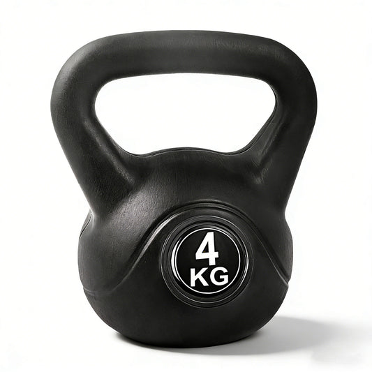 4KG Kettlebell Set Weight Lifting Bench Dumbbells Kettle Bell Kettlebells Gym Home