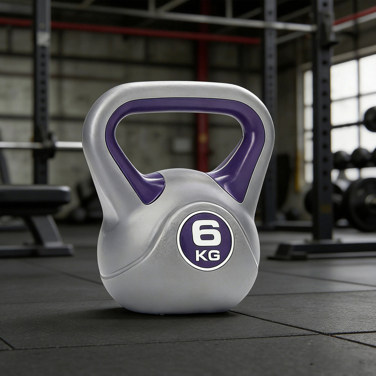 Kettlebell Set Weight Lifting Bench Dumbbells Kettle Bell Kettlebells Gym Home Multicolor