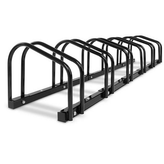 6 Bike Stand Rack Bicycle Floor Parking Holder Cycling Instant Storage Portable