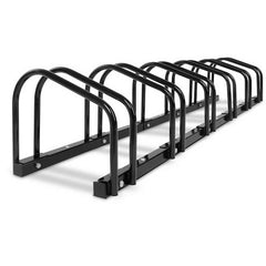 6 Bike Stand Rack Bicycle Floor Parking Holder Cycling Instant Storage Portable