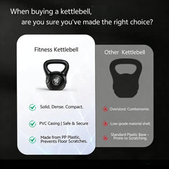 16KG Kettlebell Set Weight Lifting Bench Dumbbells Kettle Bell Kettlebells Gym Home