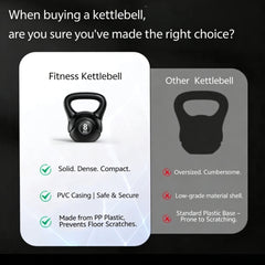 8KG Kettlebell Set Weight Lifting Bench Dumbbells Kettle Bell Kettlebells Gym Home