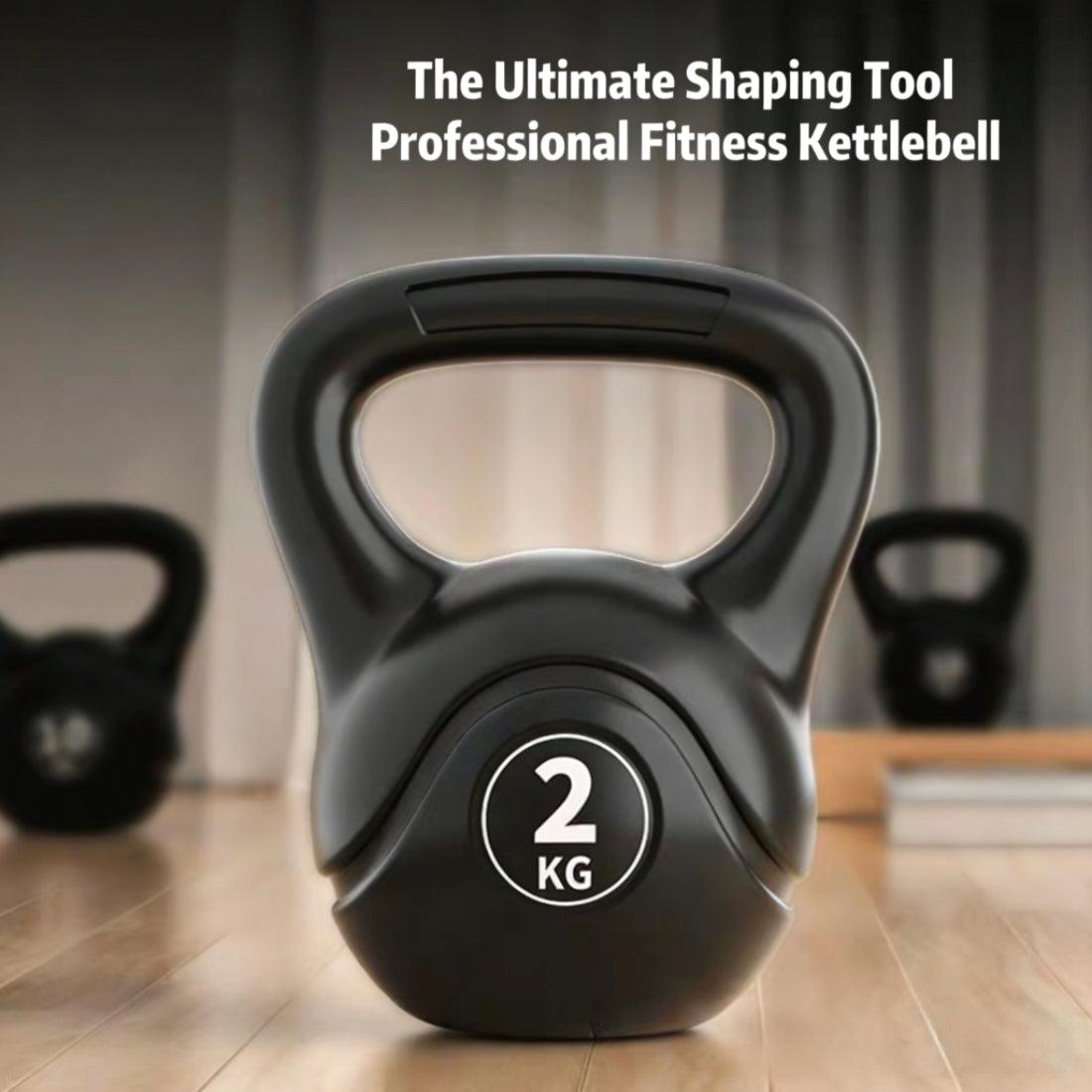 2KG Kettlebell Set Weight Lifting Bench Dumbbells Kettle Bell Kettlebells Gym Home