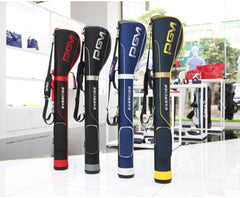 Lightweight Portable Golf Cart Gun Bag Club Carry Organizer Travel Case Storage Red