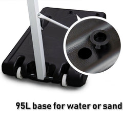 Portable Basketball Hoop Stand System Height Adjustable Net Ring Kids Junior