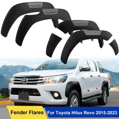 Front Rear Fender Flares for Toyota Hilux 2015-2021 2022 2023 SR/SR5 Wheel Arch - grey