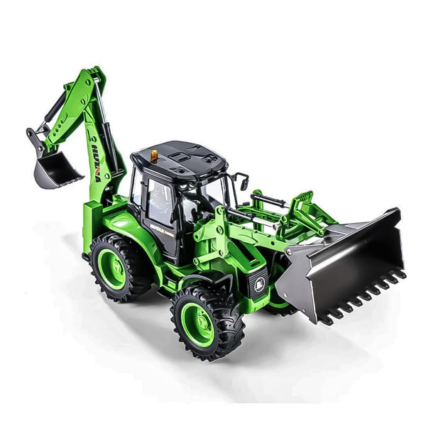 1/14 HUINA RC Excavator Digger Backhoe Loader Construction Forklift Engineering Model