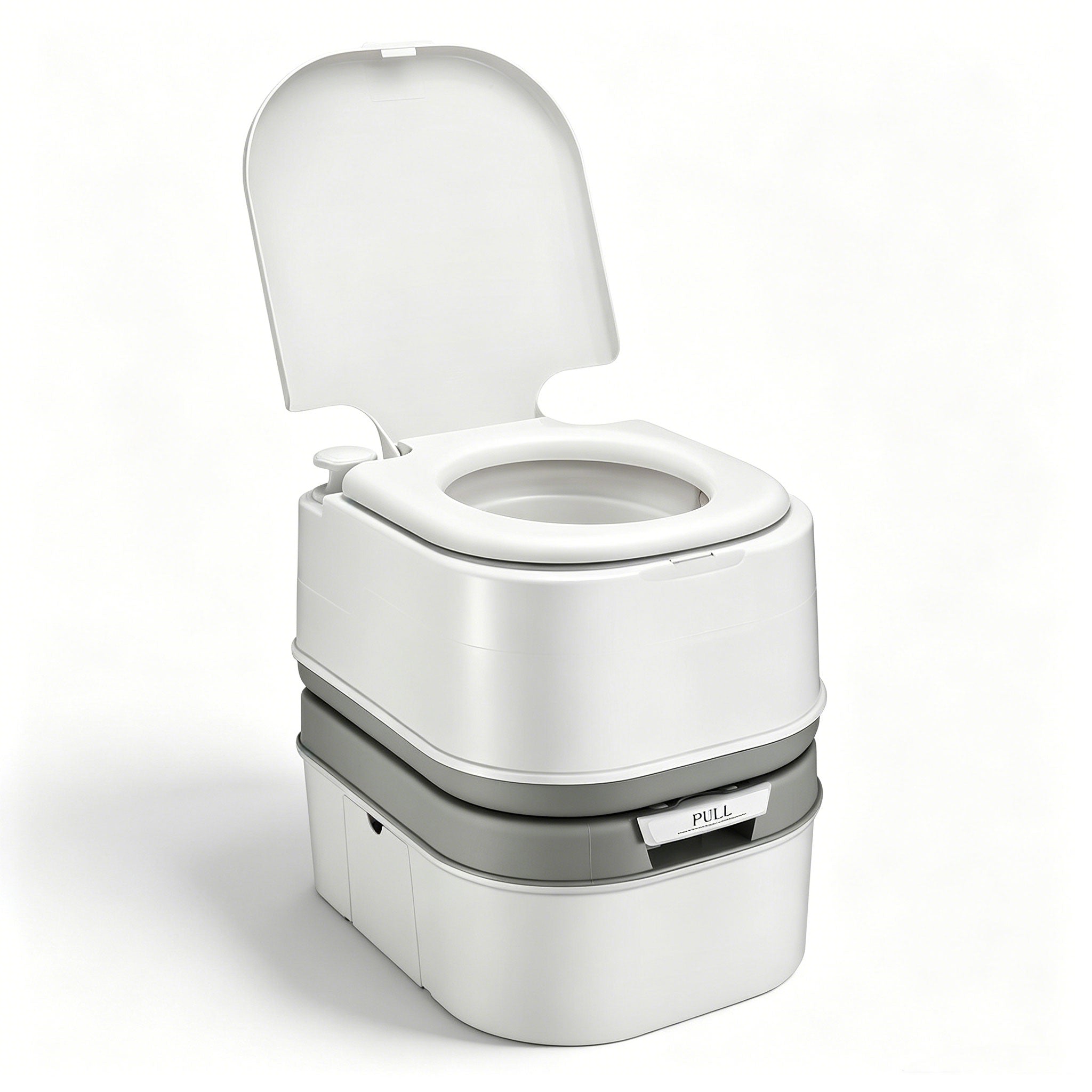 24L Outdoor Portable Camping Travel Toilet Flushable Potty Caravan Boating Mobile