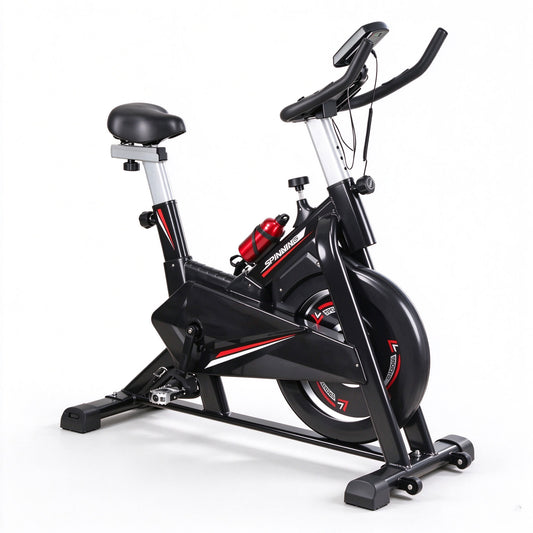 Exercise Spin Bike Home Gym Workout Equipment Cycling Fitness Bicycle Flywheel