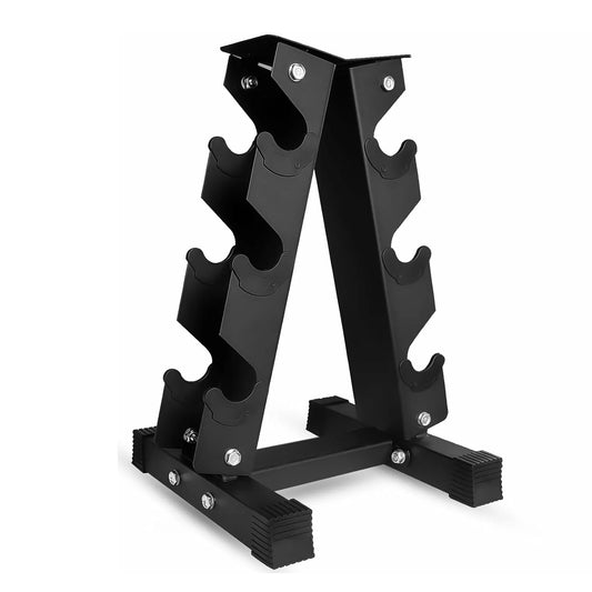 3 Pair Tier Dumbbells Rack Dumbbell Stand Storage Racking Home Gym Equipment