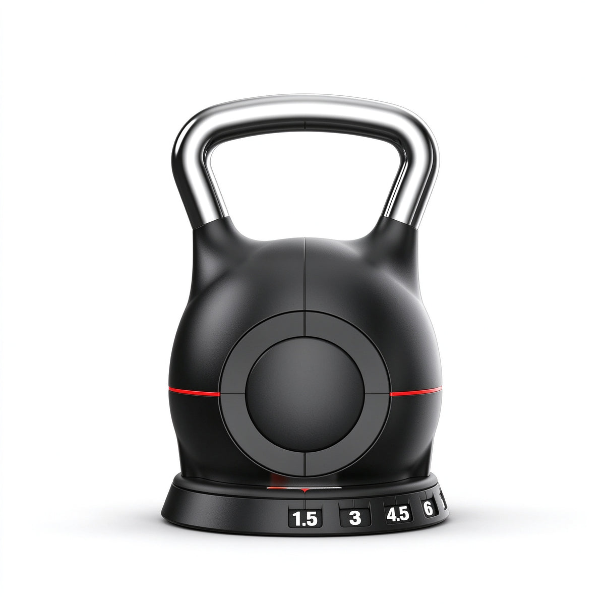 10kg Adjustable Kettlebell 7 in 1 Quick Weight Change Selection Home Gym Fitness Training