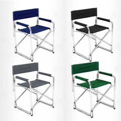 Directors Aluminium Folding Chair Camping Picnic Director Fishing Foldable