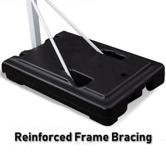 Portable Basketball Hoop Stand System Height Adjustable Net Ring Kids Junior