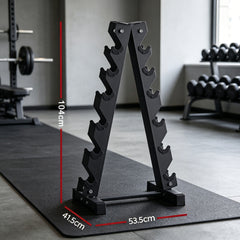 6 Pair Tier Dumbbells Rack Dumbbell Stand Storage Racking Home Gym Equipment