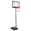 Adjustable Portable Height Kids Basketball Stand System Net Rim Ring Hoop Set