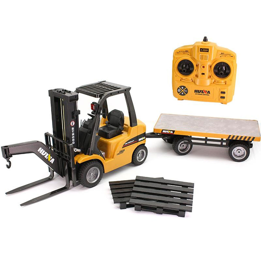 Huina 1 10 RC ForkLift Industrial Construction Engineering Vehicle Toy Bargene
