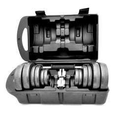 Dumbbell Set Weight Dumbbells Home Gym Training Fitness BarBell Equipment Case
