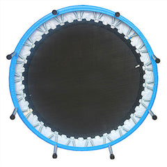 Mini Trampoline Jogger Rebounder Home Gym Workout Fitness - blue