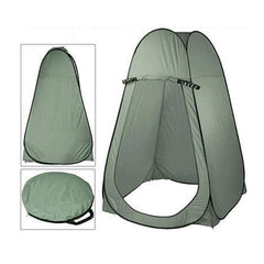 Pop Up Camping Shower Toilet Tent Outdoor Privacy Portable Change Room Shelter - green