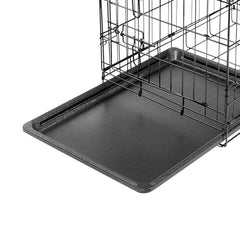 Collapsible Pet Dog Cage Wire Metal Crate Kennel Portable Puppy Cat Rabbit House