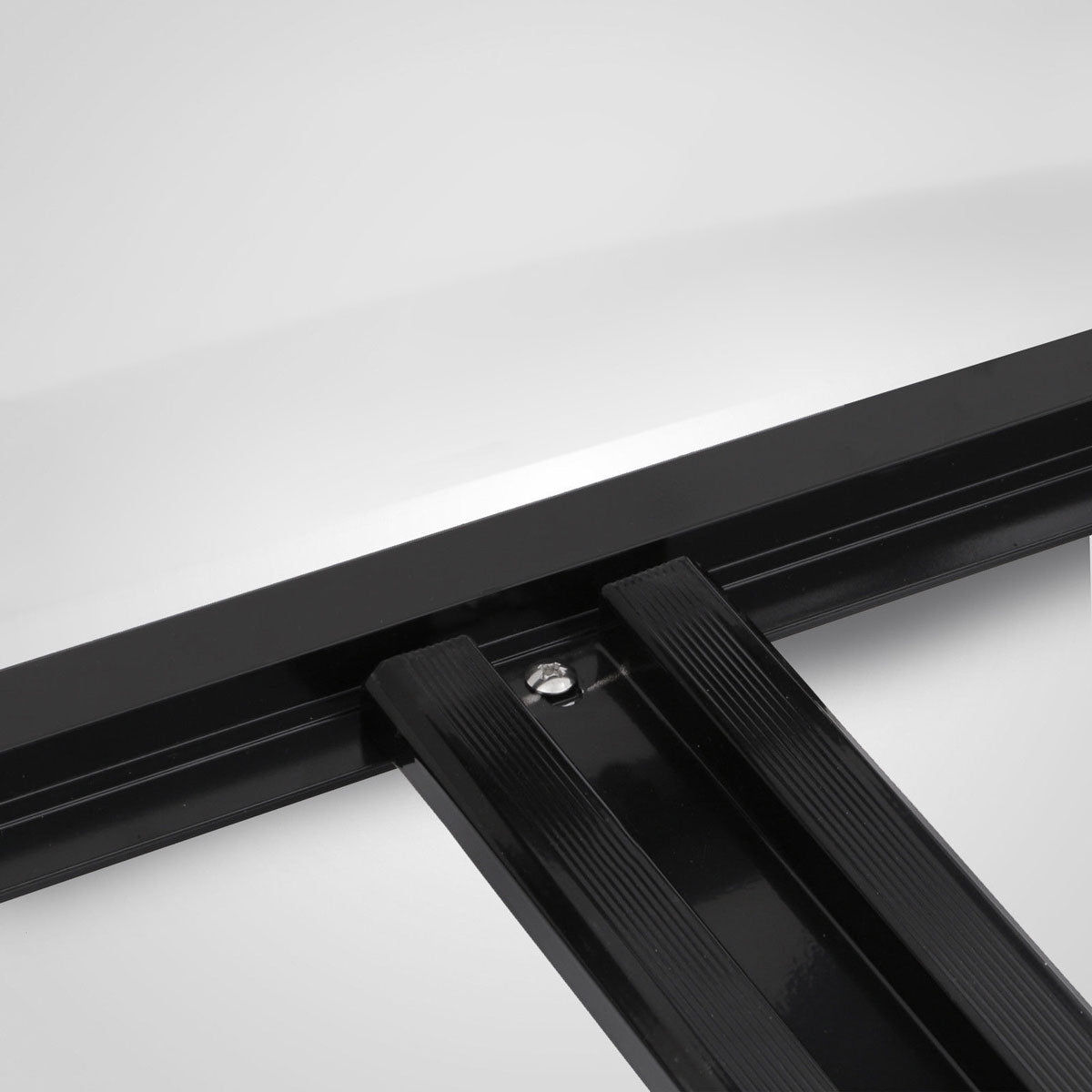Aluminium Alloy Car 4WD 4x4 Roof Rack Basket Cargo Luggage Carrier Box Bar - black