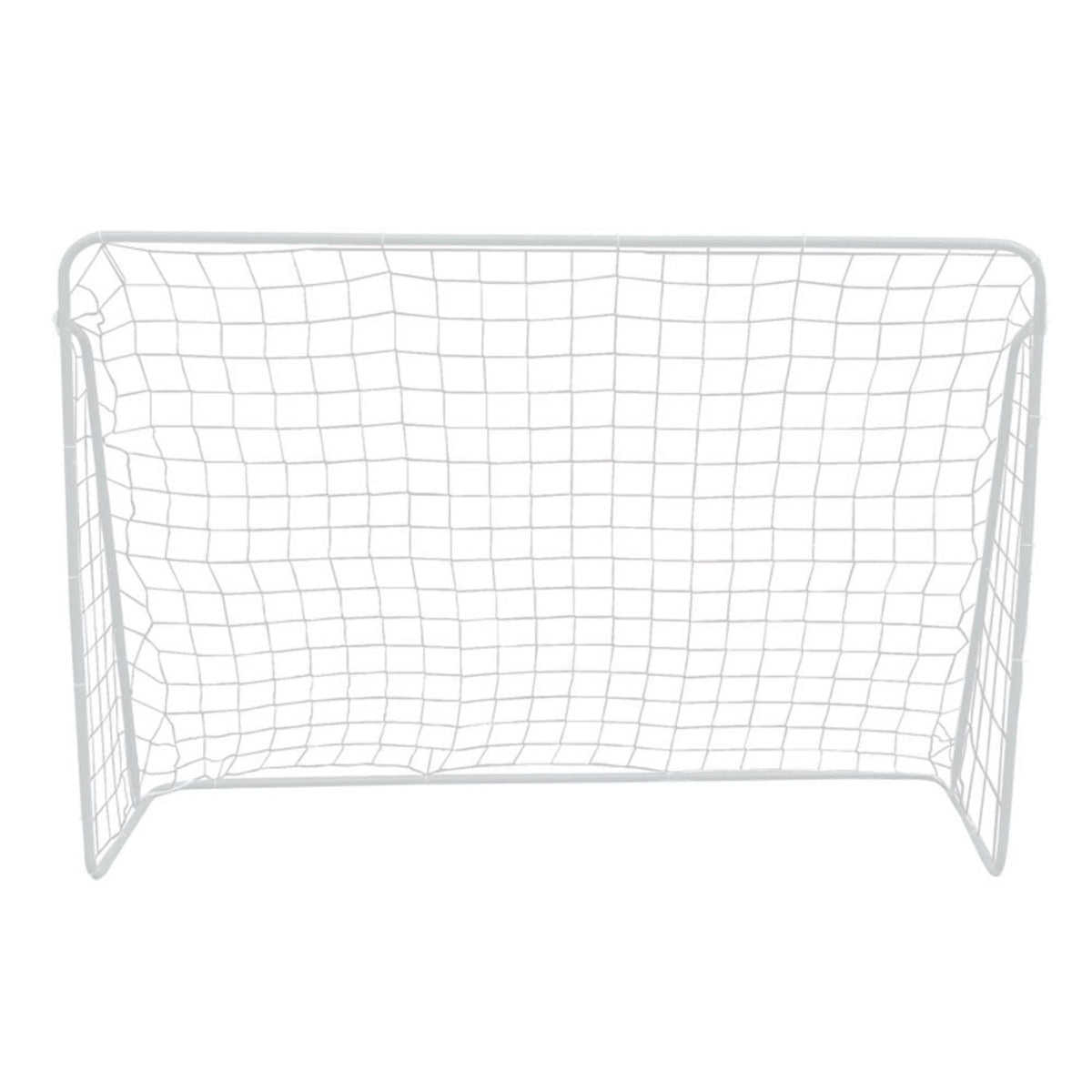 2 x Portable Soccer Goal Post Net Steel Frame Outdoor Football Training Practice