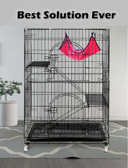 3 Level Rabbit Bird Cage Ferret Parrot Aviary Cat Rat Aviary Budgie Hamster Pet Cages Castor