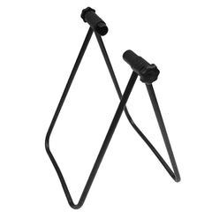 Foldable Bike Wheel Hub Display Stand Floor Storage Rack Bicycle Repair Tune-Up